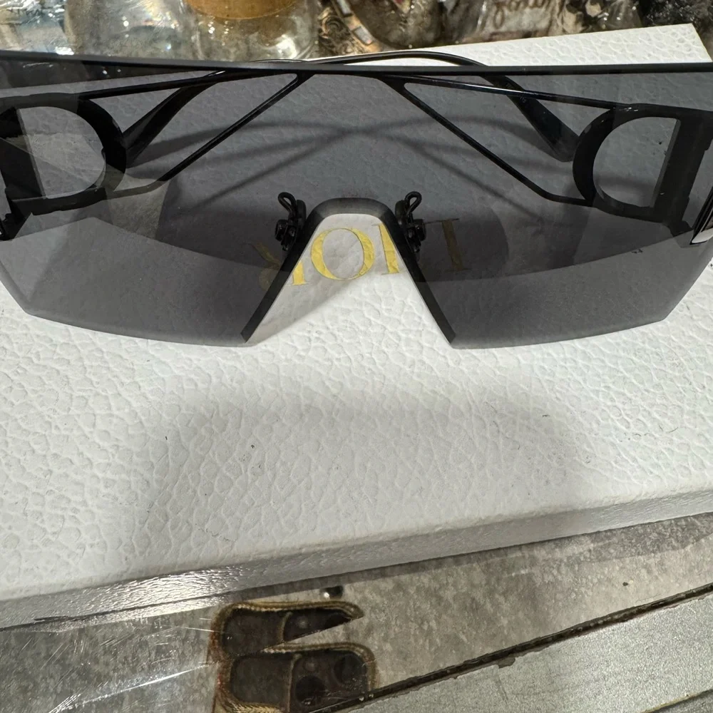 Dior Black Oversized Sunglasses - Picture 1 of 7